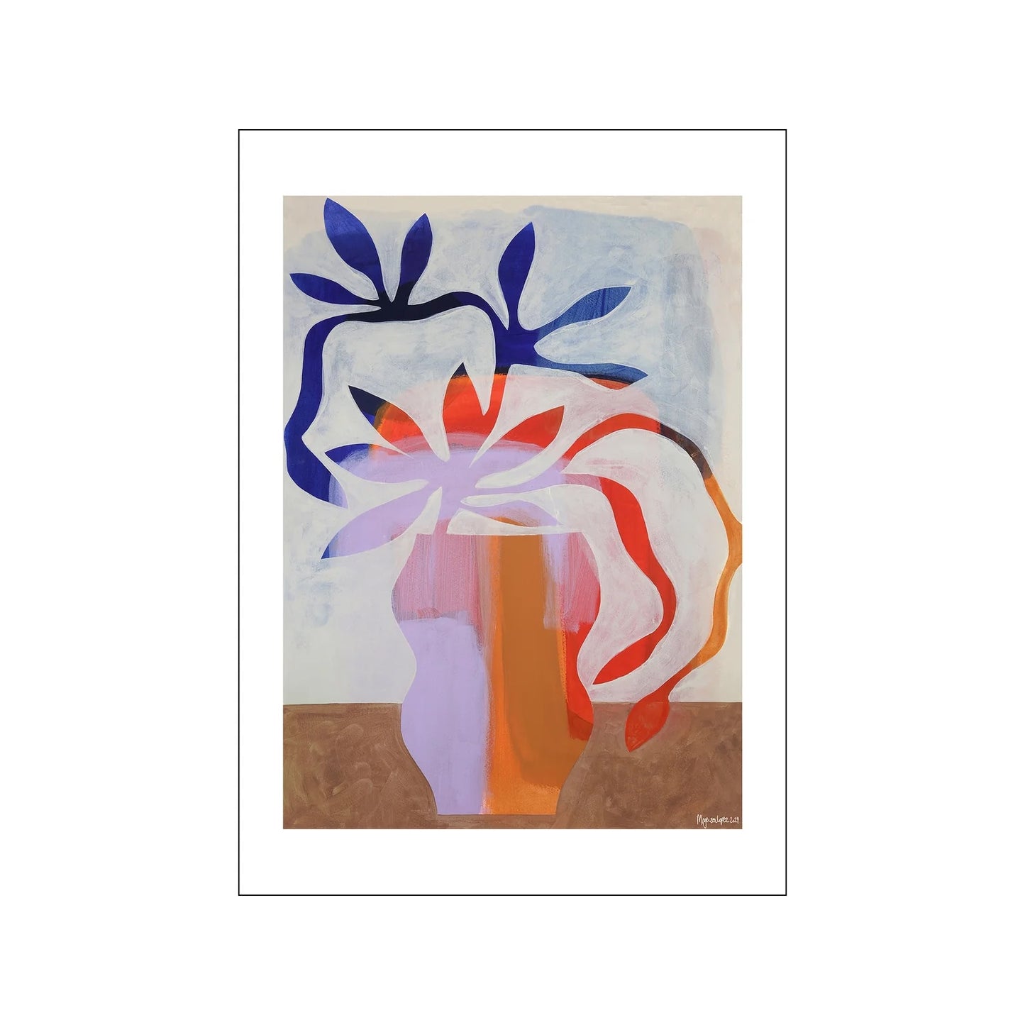 Flower 01 - 30 x 40 cm