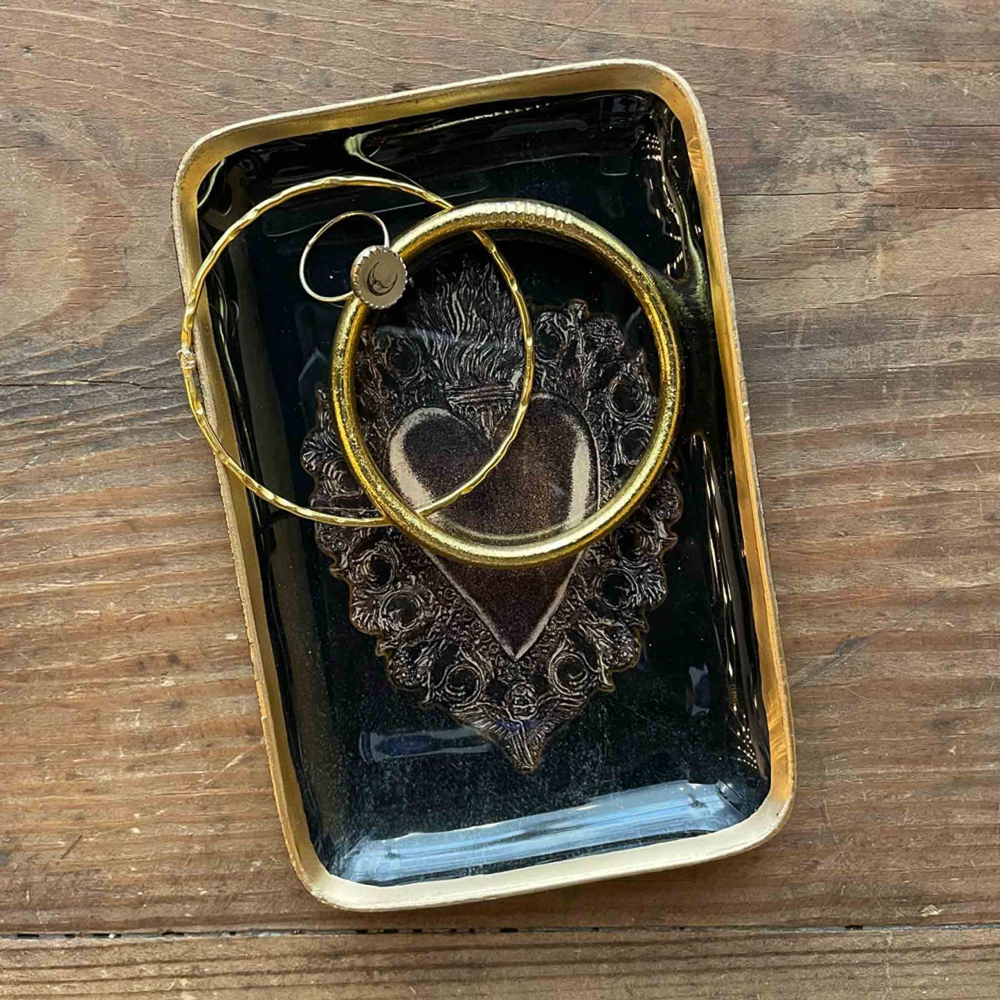 聖心瑪麗亞 復古迷你裝飾盤