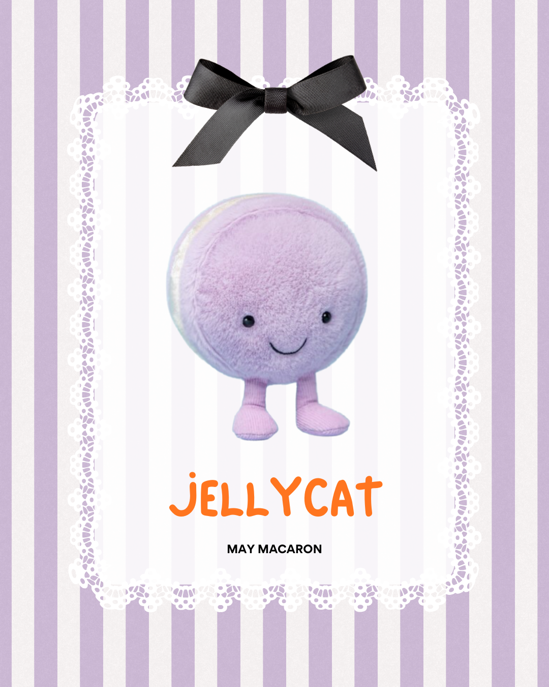 巴黎甜點系列 Jellycat絨毛收藏玩偶