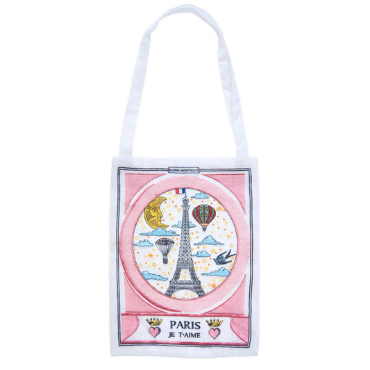 Paris Je T’aime 刺繡紗質提袋