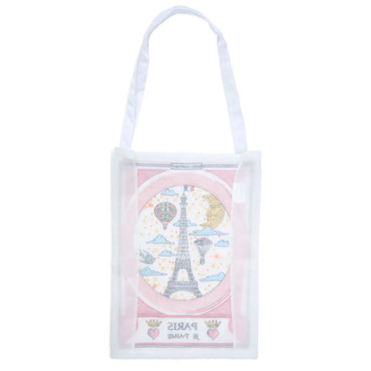 Paris Je T’aime 刺繡紗質提袋
