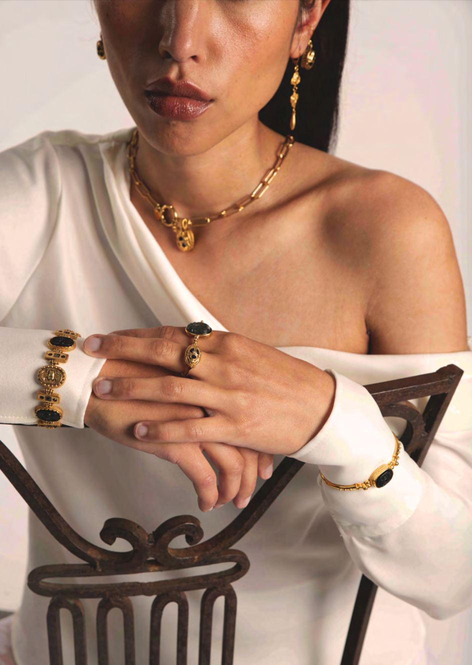 Gourmette Zana Amulet Bracelet