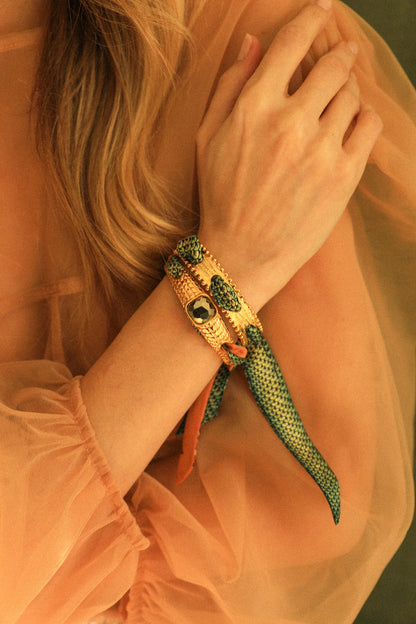 Sirene neutre Mermaid 1cm Ribbon Bracelet