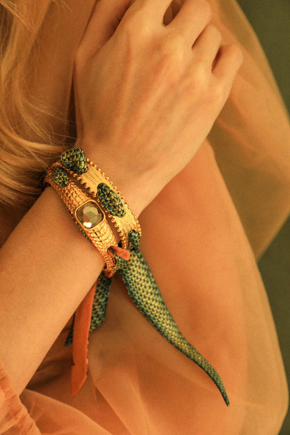 Sirene neutre Mermaid 1cm Ribbon Bracelet
