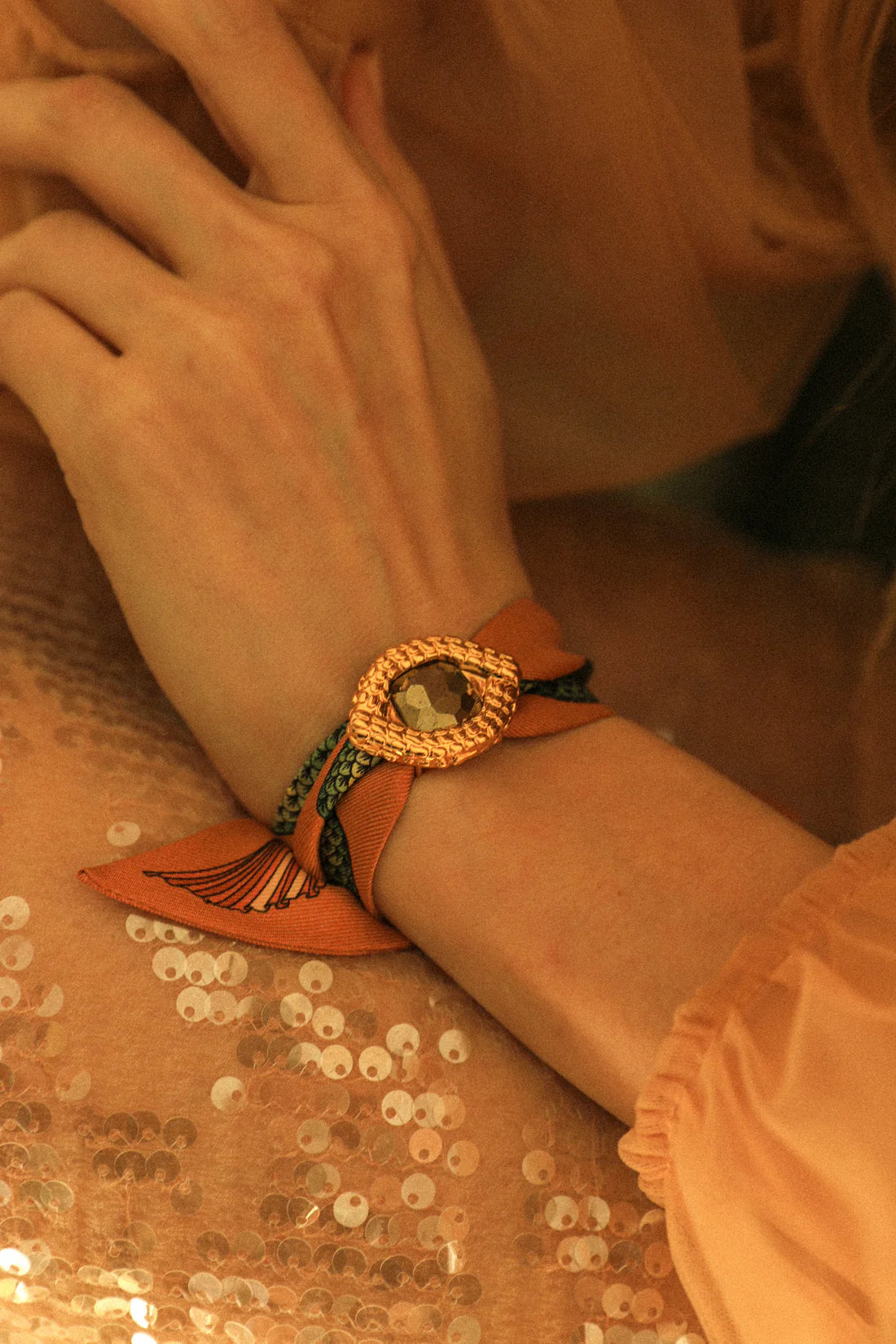 Sirene Neutre Mermaid 4cm Ribbon Bracelet