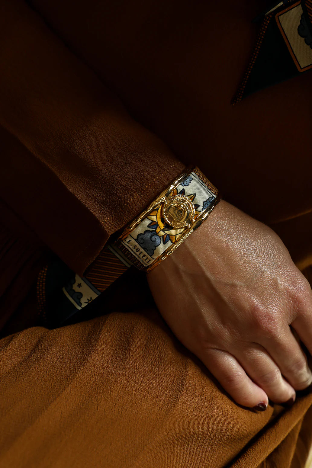 Tarot 2cm Ribbon Bracelet
