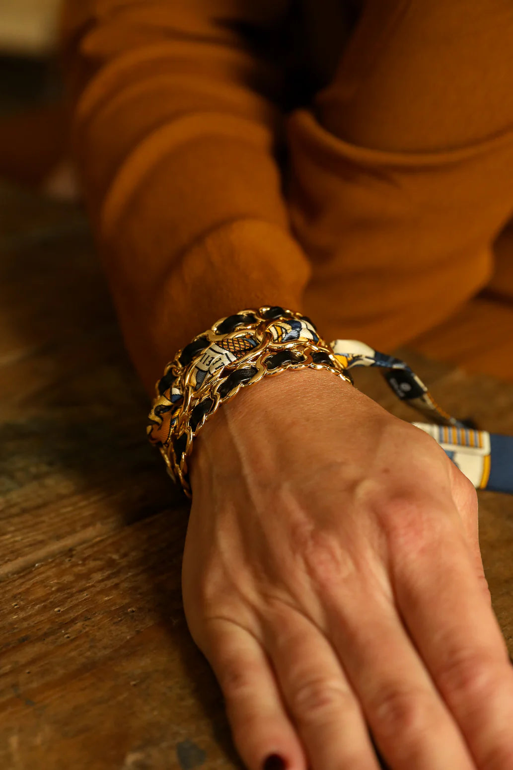Tarot 2cm Ribbon Bracelet