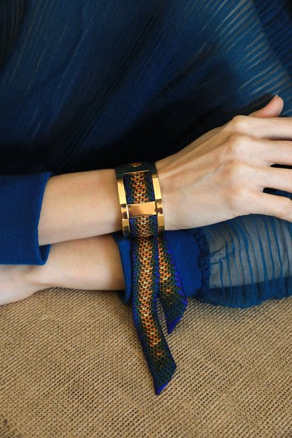 Sirene coloré Mermaid 2cm Ribbon Bracelet