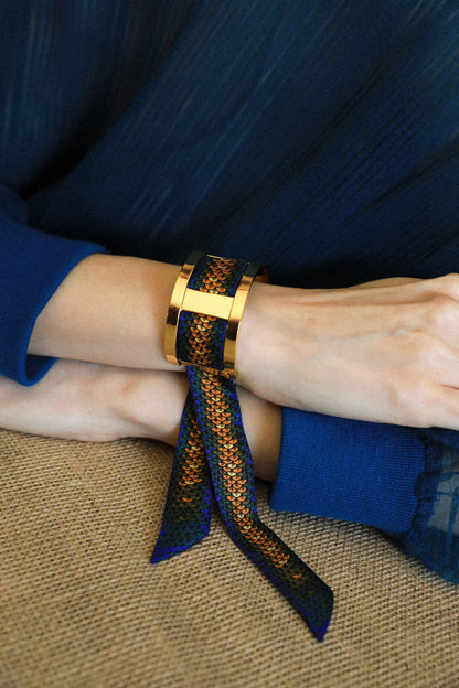 Sirene coloré Mermaid 2cm Ribbon Bracelet