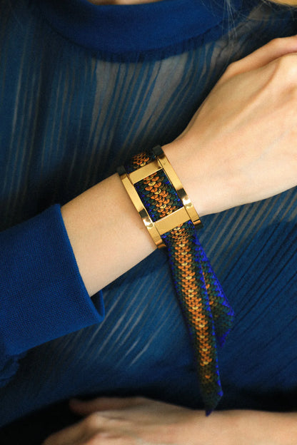 Sirene coloré Mermaid 2cm Ribbon Bracelet