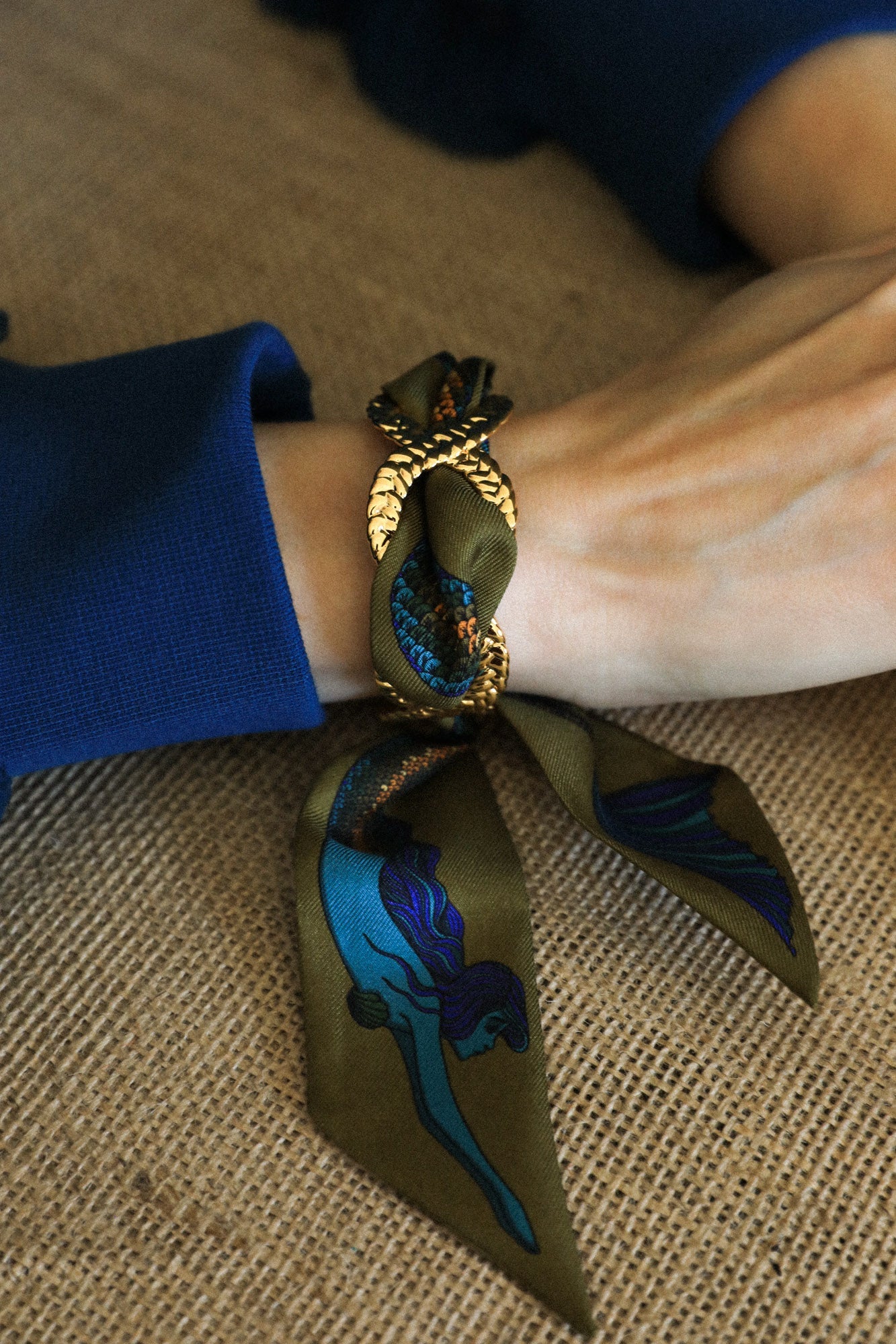 Sirene Coloré Mermaid 4cm Ribbon Bracelet