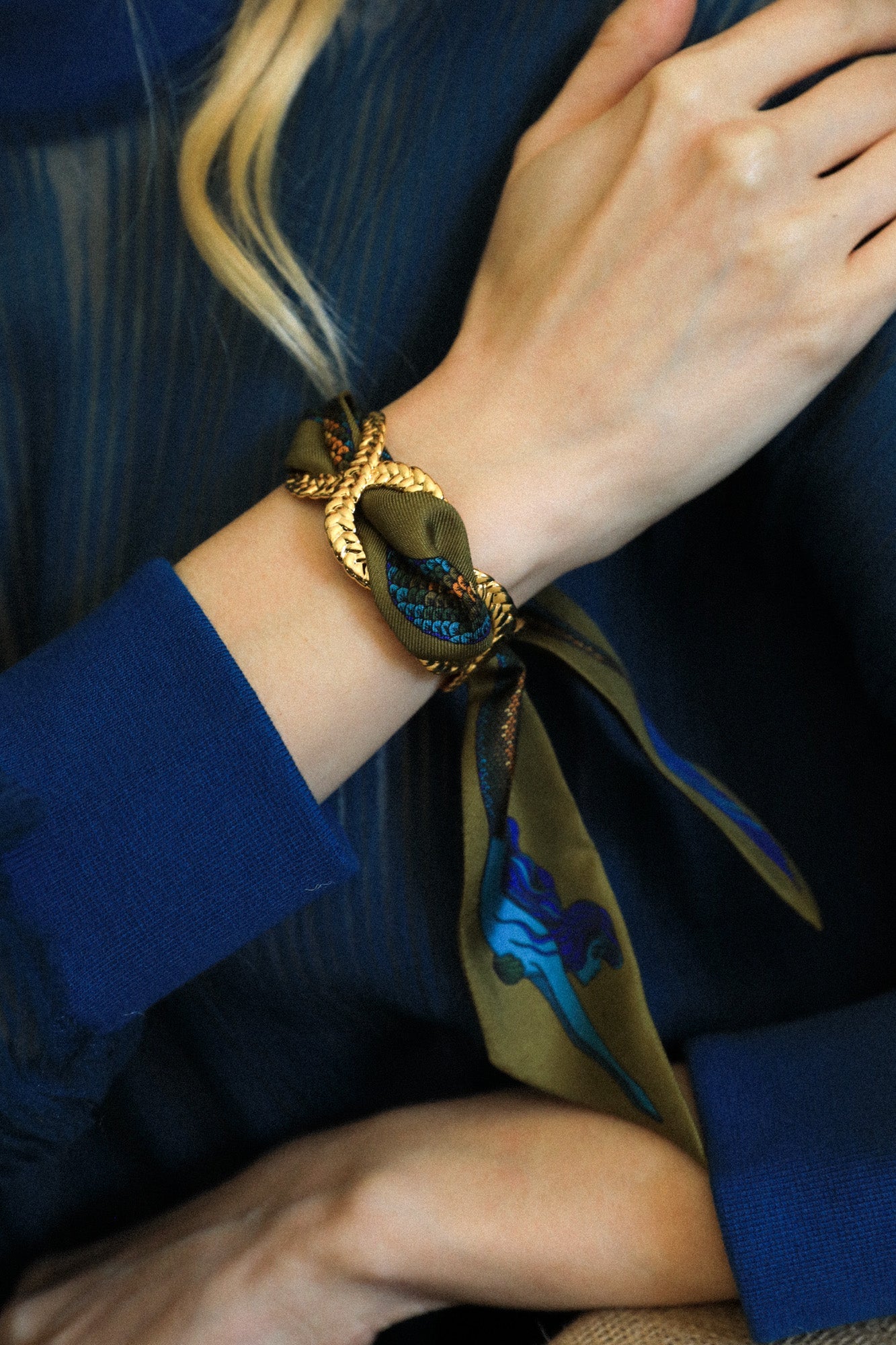 Sirene Coloré Mermaid 4cm Ribbon Bracelet