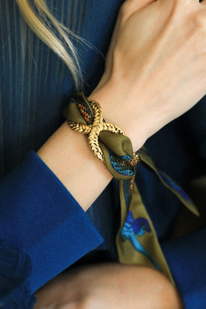 Sirene Coloré Mermaid 4cm Ribbon Bracelet