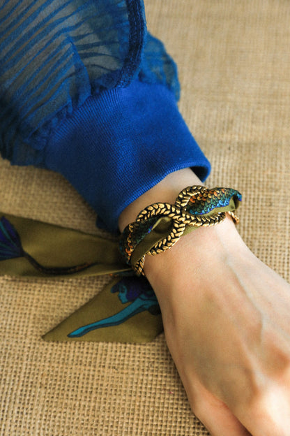 Sirene Coloré Mermaid 4cm Ribbon Bracelet