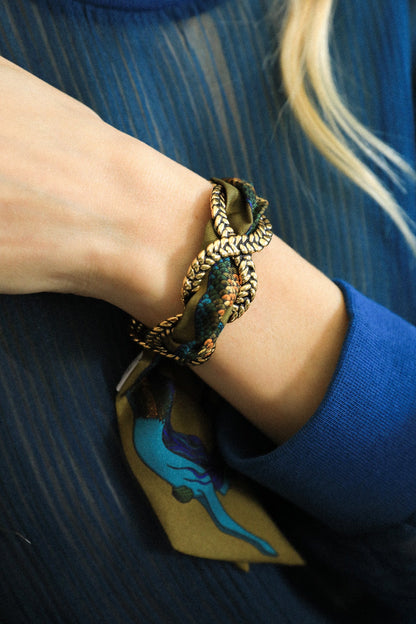 Sirene Coloré Mermaid 4cm Ribbon Bracelet