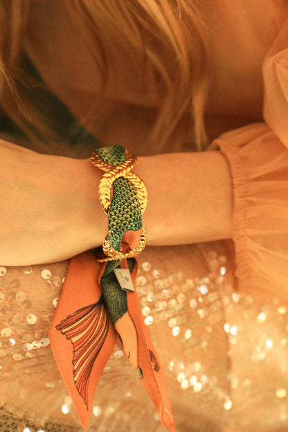 Sirene Neutre Mermaid 4cm Ribbon Bracelet