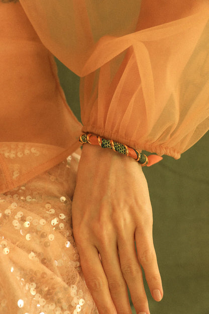 Sirene neutre Mermaid 1cm Ribbon Bracelet