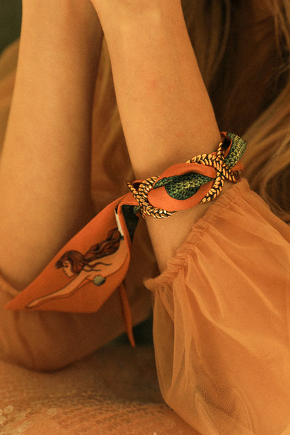 Sirene Neutre Mermaid 4cm Ribbon Bracelet
