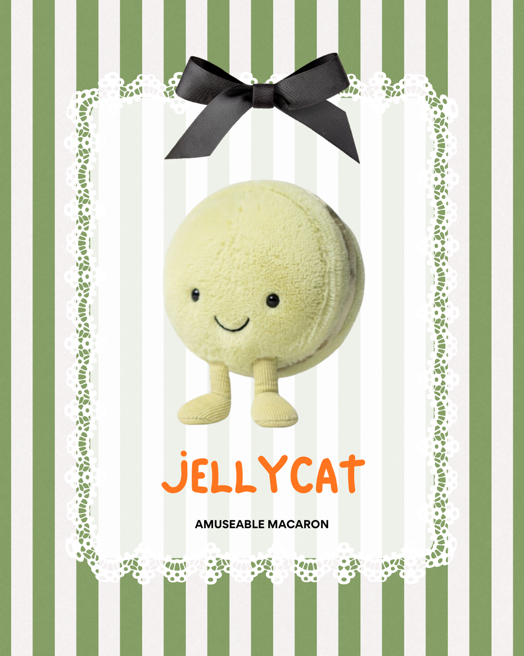 巴黎甜點系列 Jellycat絨毛收藏玩偶