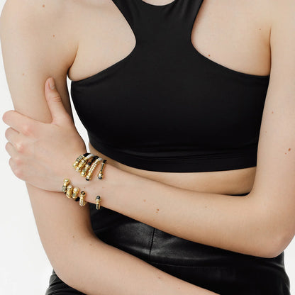 Sari Rhinestone Acetate 手鐲