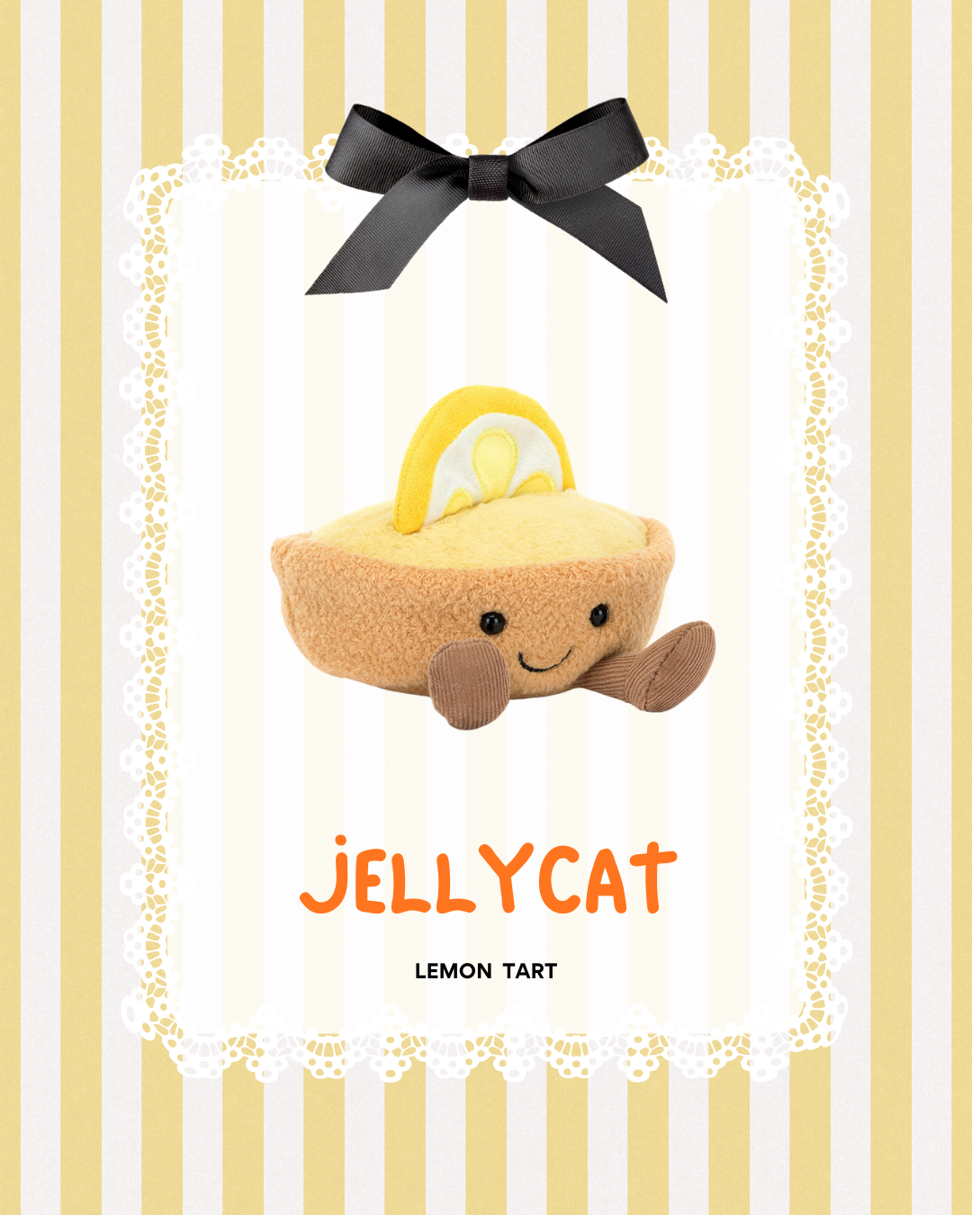 巴黎甜點系列 Jellycat絨毛收藏玩偶