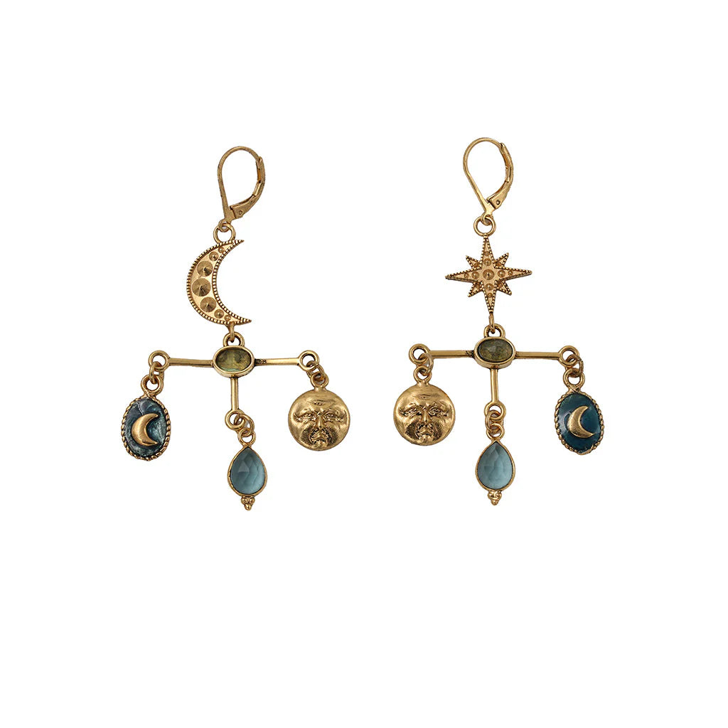 Luna Mobiles Moon Earrings