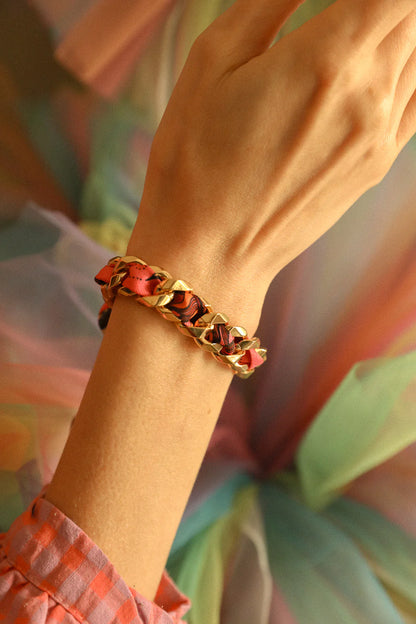 Tarot 1cm Ribbon Bracelet
