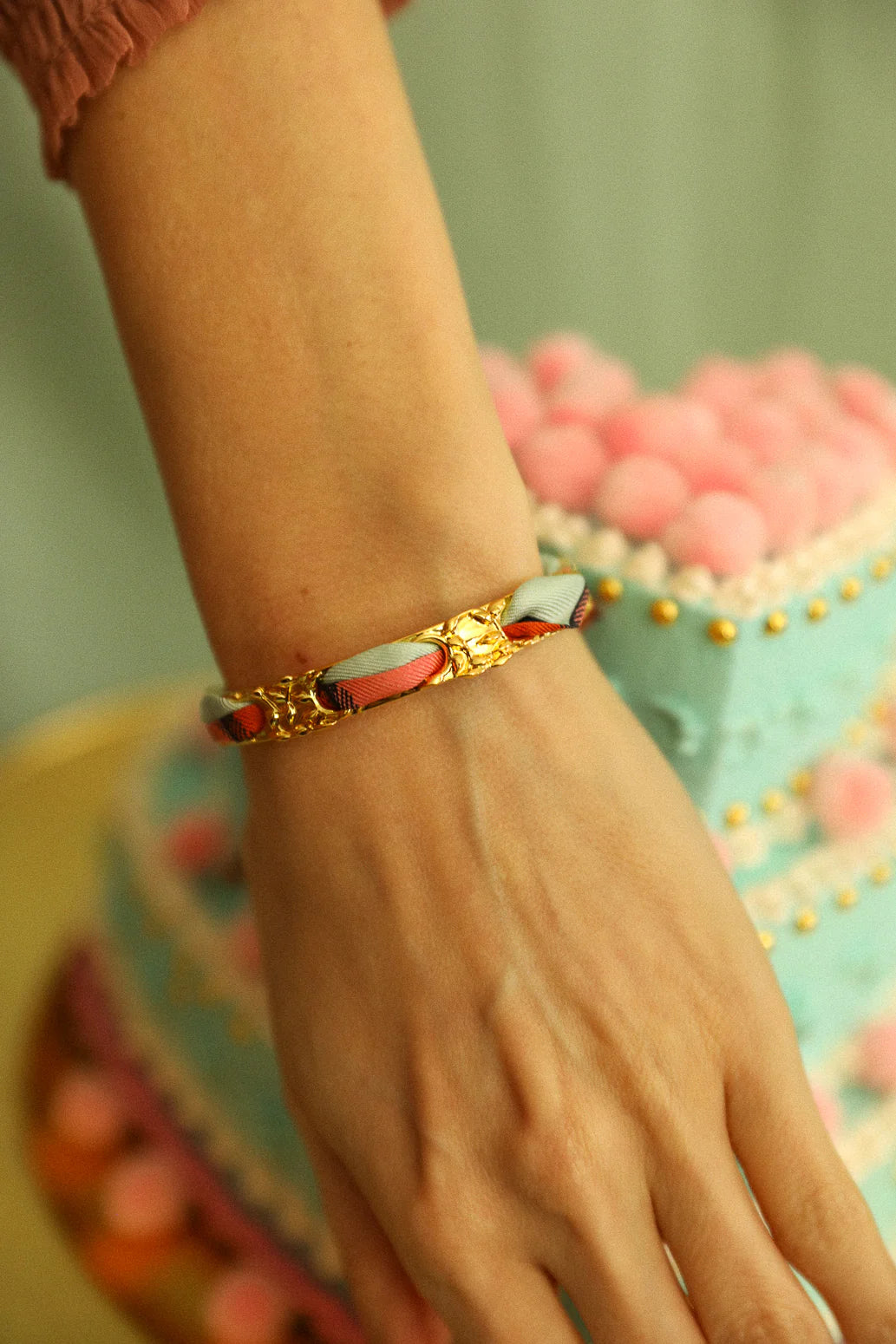Tarot 1cm Ribbon Bracelet