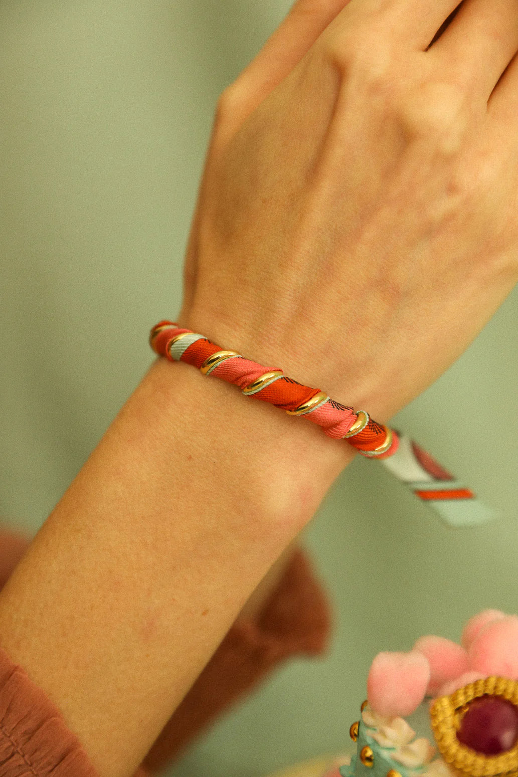 Tarot 1cm Ribbon Bracelet