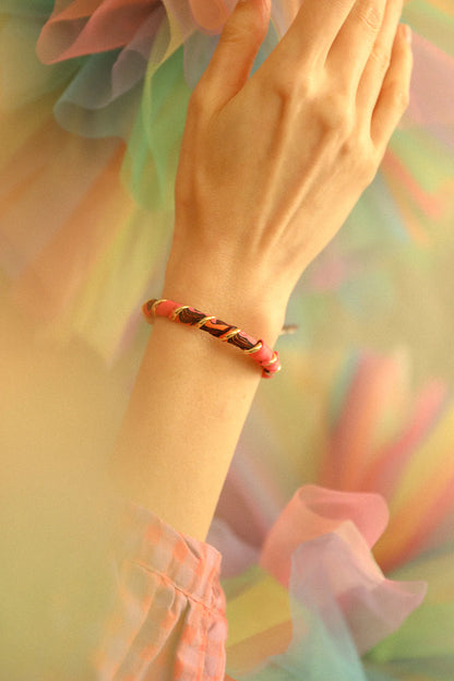 Tarot 1cm Ribbon Bracelet