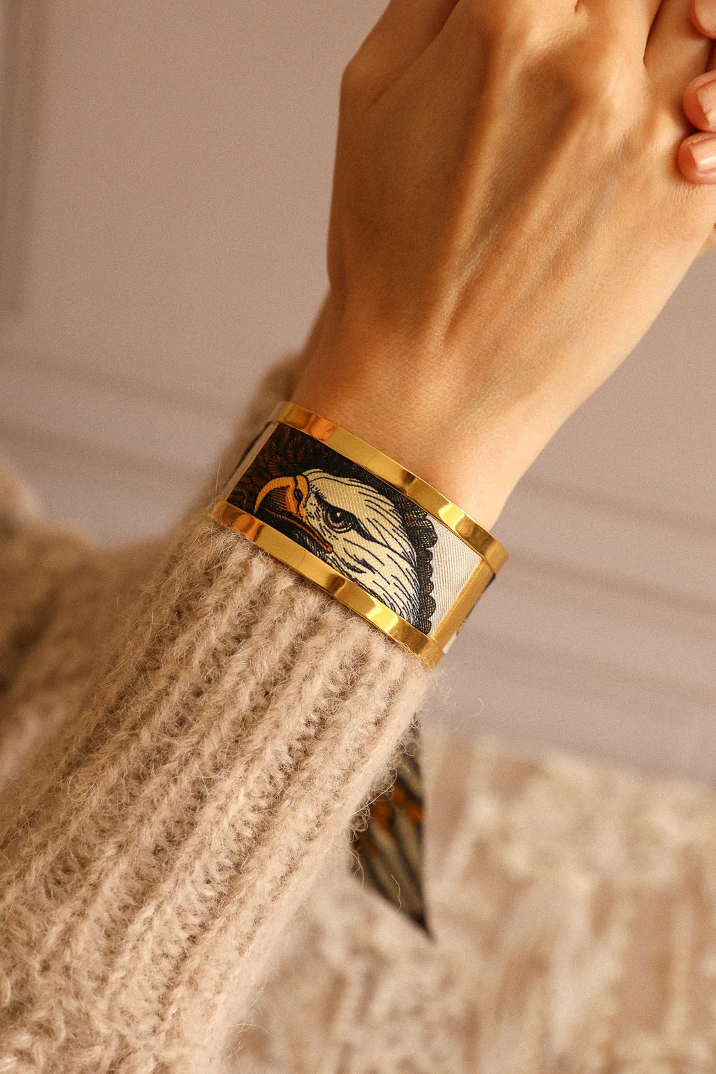 Aigle Nacre 蒼穹之翼 2cm真絲絲帶