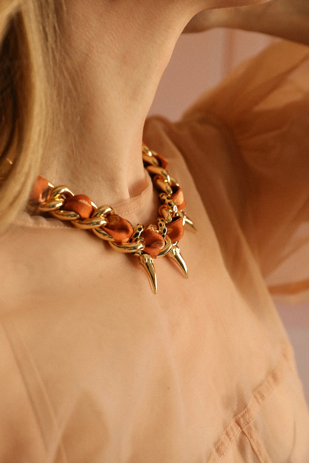 Collier Léopard 金色獵豹項鍊