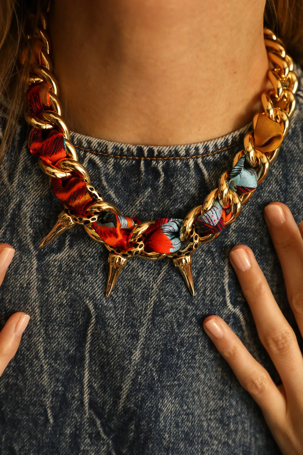 Collier Léopard 金色獵豹項鍊