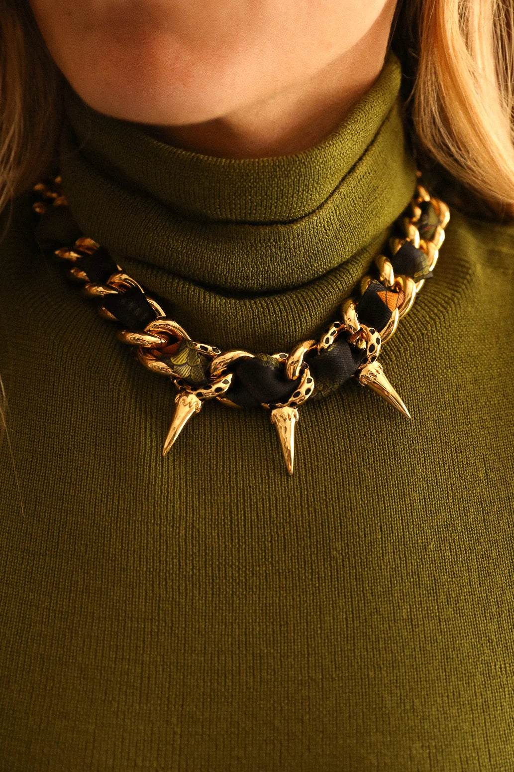 Collier Léopard 金色獵豹項鍊