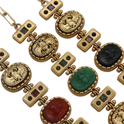 Gourmette Zana Amulet Bracelet