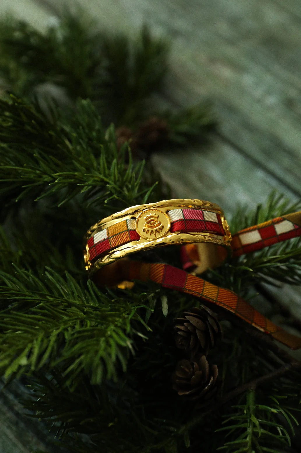 Tartan Plaid 1cm Ribbon