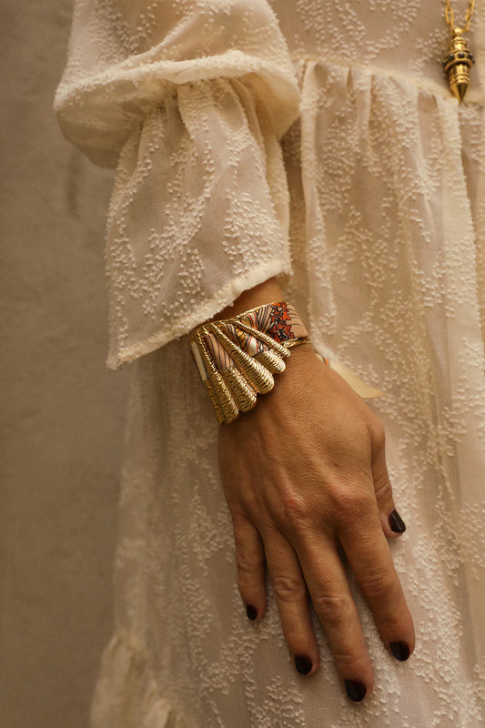 Adresse Inconnue neige Unknown Territory 2cm Ribbon Bracelet