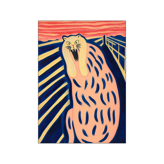 PinkCat - 30 x 40 cm