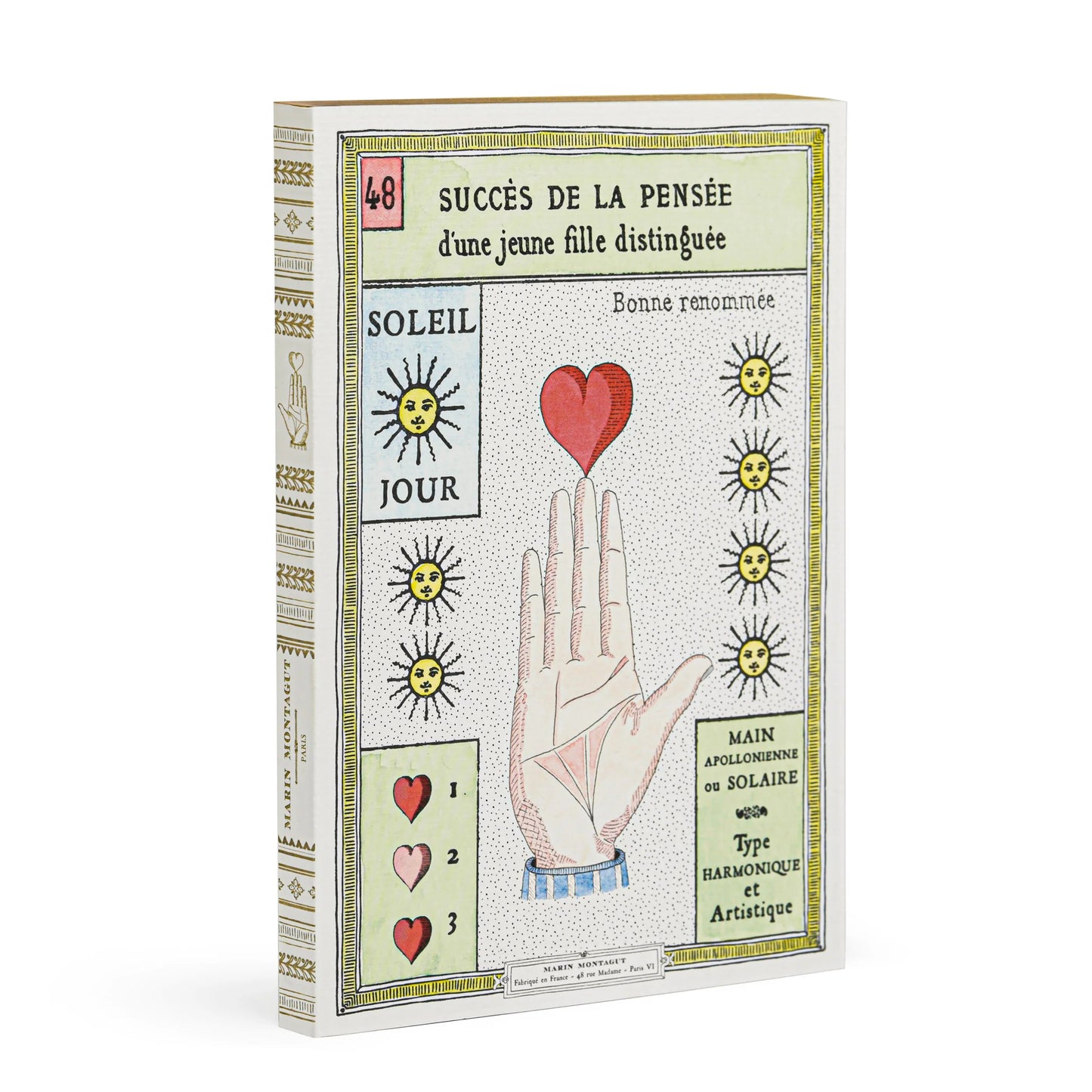 Heart on Hand 復古筆記本