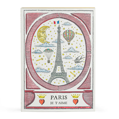 Paris Je T'aime 復古筆記本