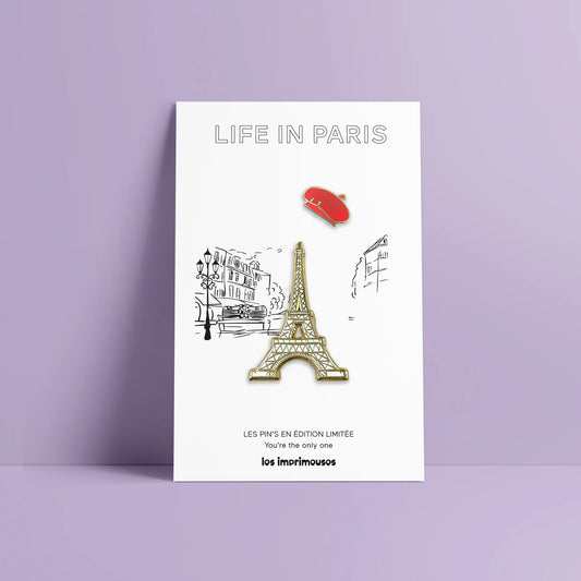 Life in Paris 巴黎日常徽章