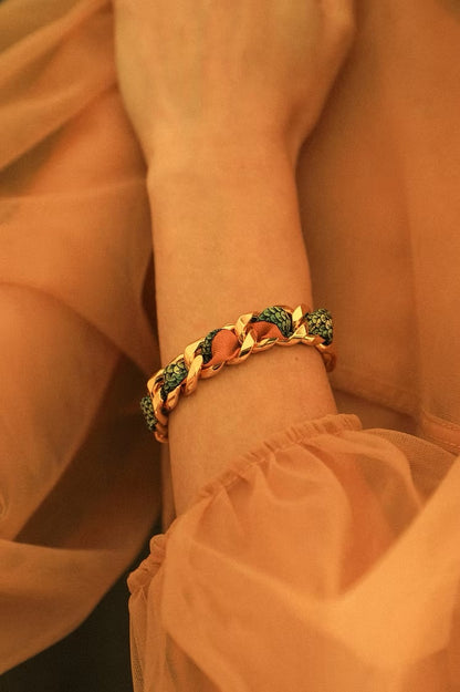 Sirene neutre Mermaid 1cm Ribbon Bracelet