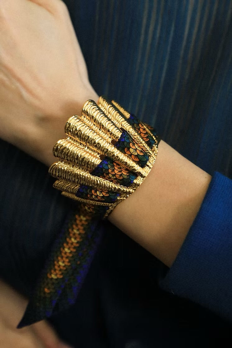Sirene coloré Mermaid 2cm Ribbon Bracelet