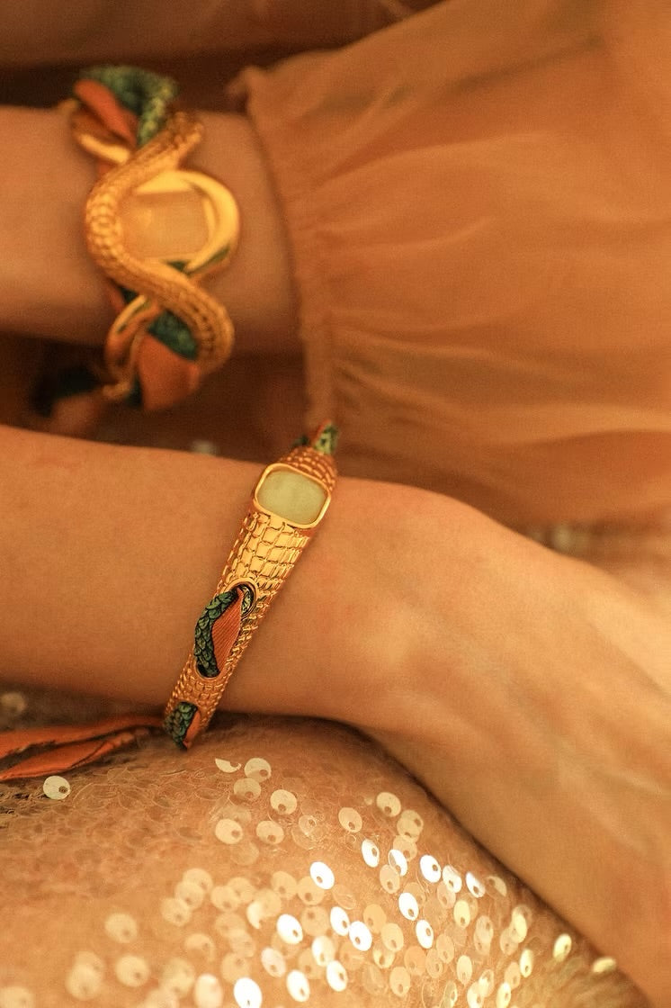 Sirene neutre Mermaid 1cm Ribbon Bracelet