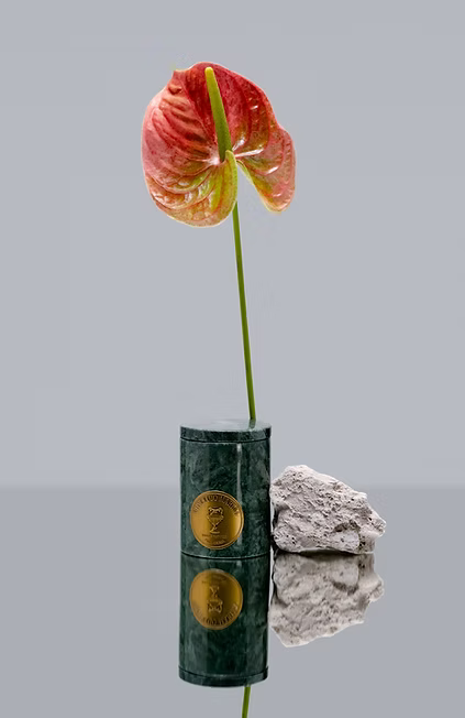 TINDARI Marble Candle