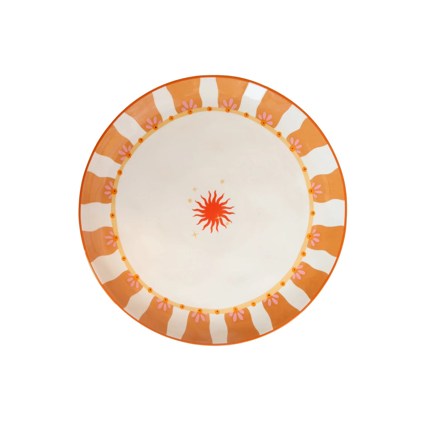 Sun Orange Plate