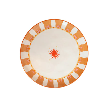 Sun Orange Plate