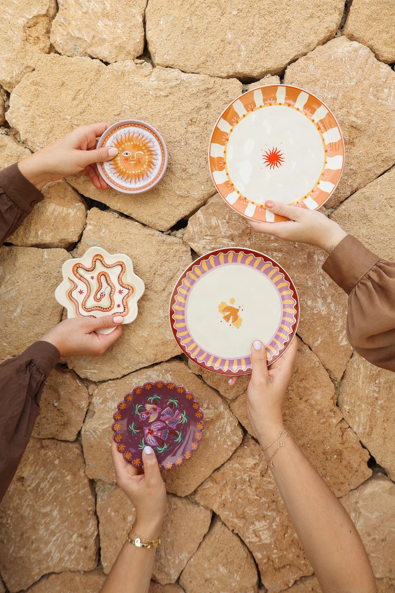 Sun Orange Plate