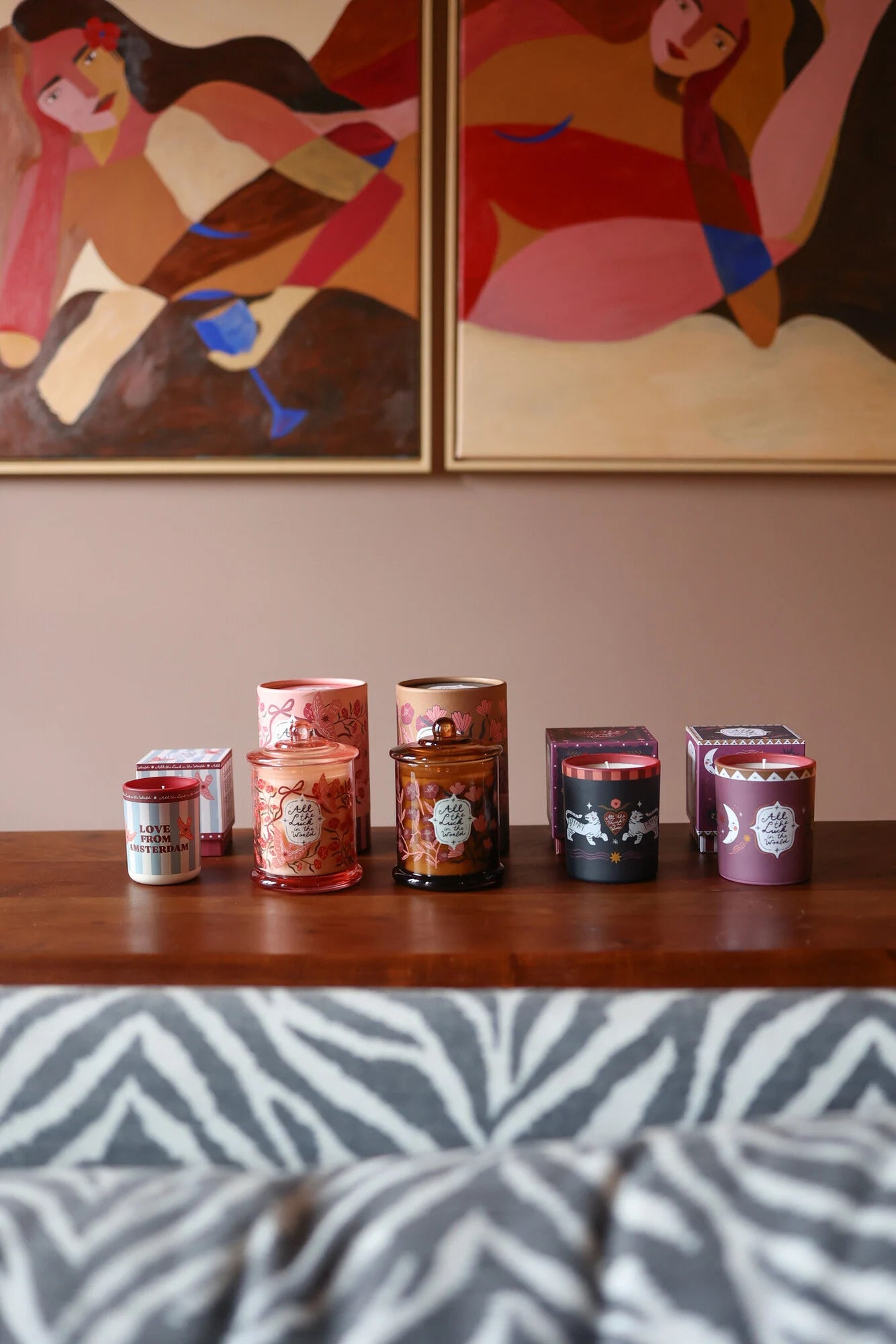 AMORE Marble Candle