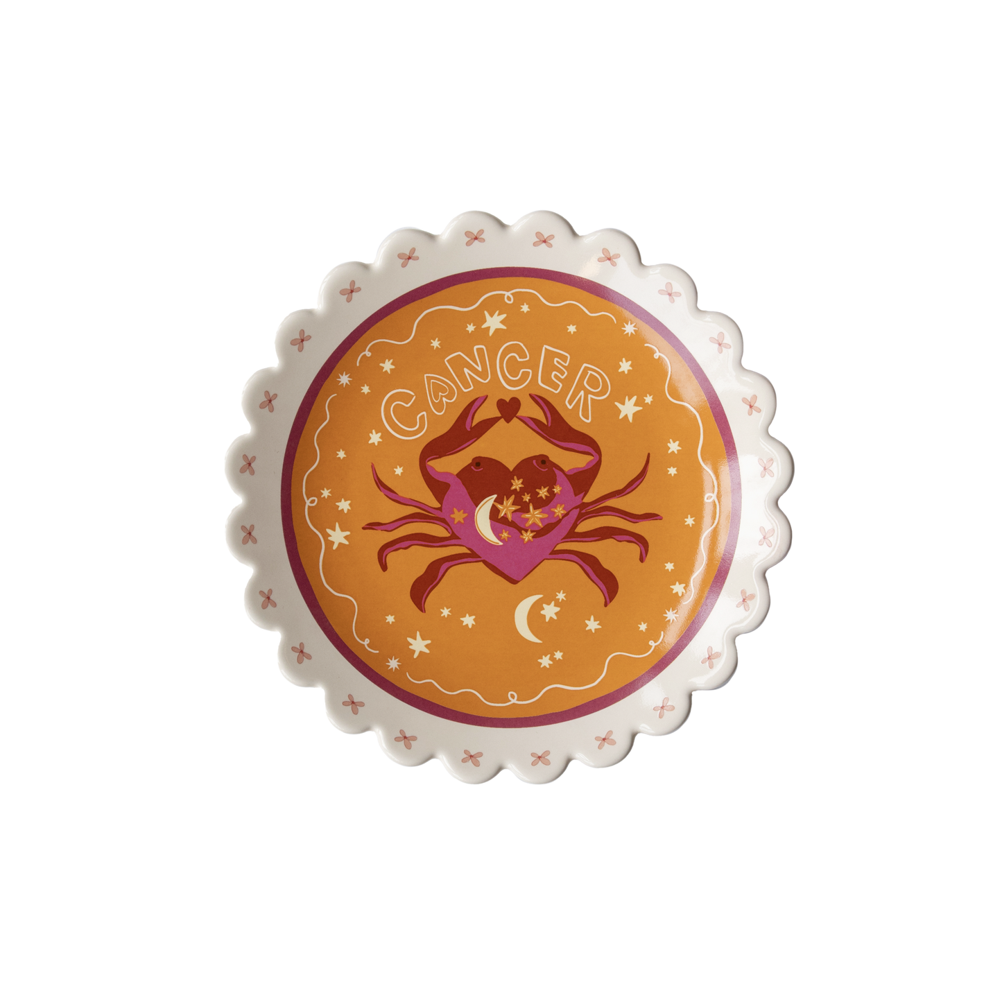 Sun Orange Plate